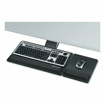 FELLOWES MFG Fellowes, DESIGNER SUITES PREMIUM KEYBOARD TRAY, 19W X 10.63D, BLACK 8017901